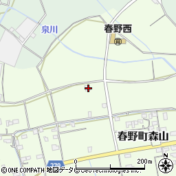 高知県高知市春野町森山2031周辺の地図