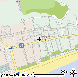 高知県高知市浦戸718周辺の地図