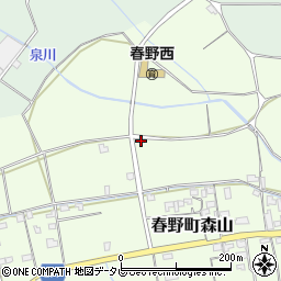 高知県高知市春野町森山2167周辺の地図