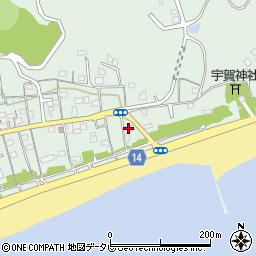 浦戸荘周辺の地図