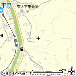 愛媛県大洲市平野町野田3253周辺の地図