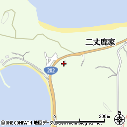 福岡県糸島市二丈鹿家874周辺の地図