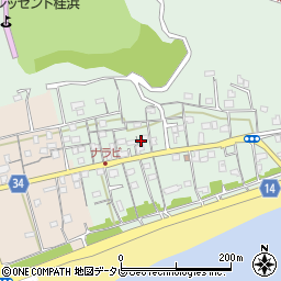 高知県高知市浦戸706周辺の地図