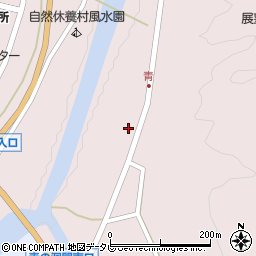 耶馬渓焼窯元　吉村・松月園周辺の地図