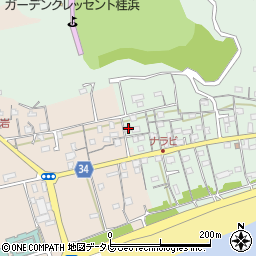 高知県高知市浦戸690周辺の地図