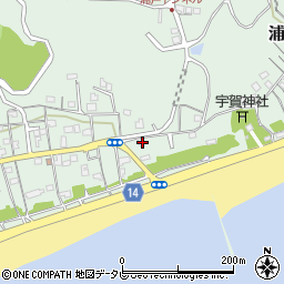 高知県高知市浦戸770周辺の地図