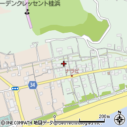 高知県高知市浦戸693周辺の地図