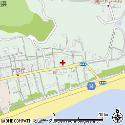 高知県高知市浦戸613周辺の地図