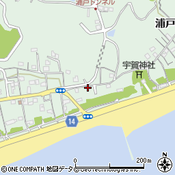 高知県高知市浦戸773周辺の地図