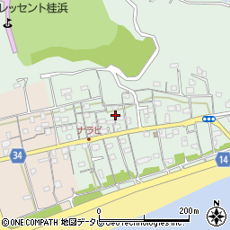 高知県高知市浦戸707周辺の地図