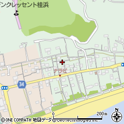 高知県高知市浦戸716周辺の地図