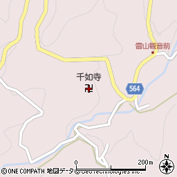 千如寺周辺の地図