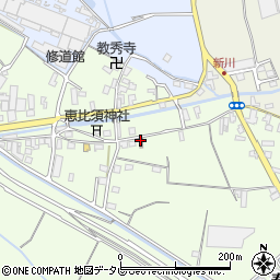 春野公民館新川分館周辺の地図