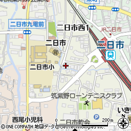 田中牛乳販売店周辺の地図