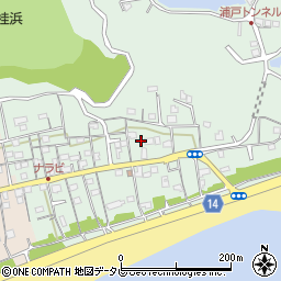 高知県高知市浦戸616周辺の地図