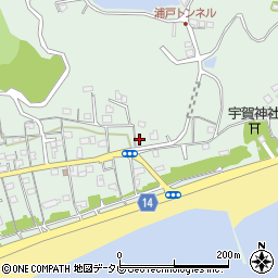 高知県高知市浦戸600周辺の地図