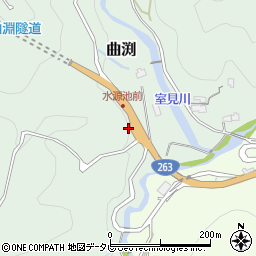 国道２６３号線周辺の地図