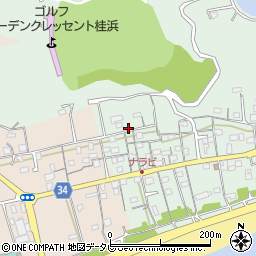 高知県高知市浦戸682周辺の地図