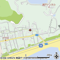 高知県高知市浦戸610周辺の地図