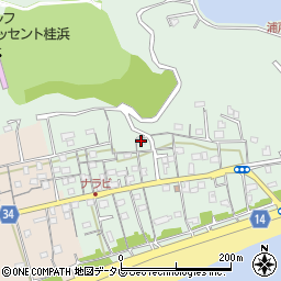 高知県高知市浦戸662周辺の地図