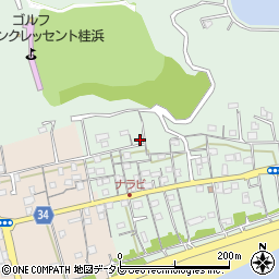 高知県高知市浦戸675周辺の地図