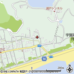 高知県高知市浦戸622周辺の地図