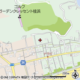 高知県高知市浦戸687周辺の地図