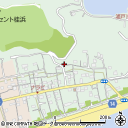 高知県高知市浦戸855周辺の地図