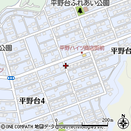 福岡県大野城市平野台周辺の地図