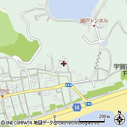 高知県高知市浦戸623周辺の地図