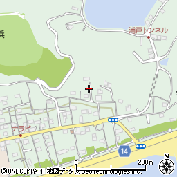 高知県高知市浦戸634周辺の地図