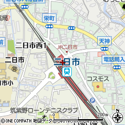 二日市駅 福岡県筑紫野市 駅 路線図から地図を検索 マピオン