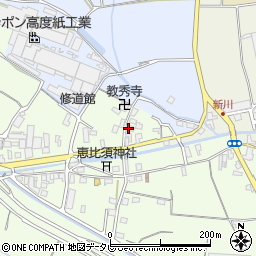 竹崎そろばん塾新川教室周辺の地図