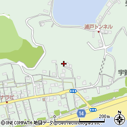 高知県高知市浦戸629周辺の地図