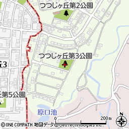 つつじヶ丘第３公園周辺の地図