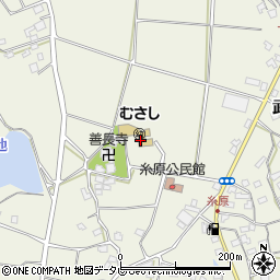 善長寺周辺の地図