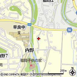 福岡県福岡市早良区脇山2749周辺の地図