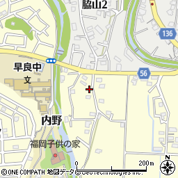 福岡県福岡市早良区脇山2747周辺の地図