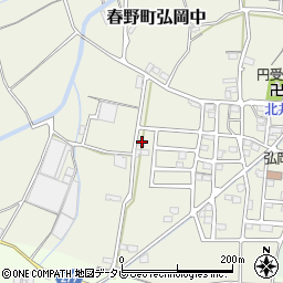 高知県高知市春野町弘岡中60周辺の地図