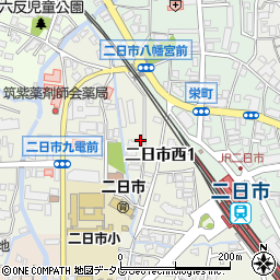 株式会社開発工業　筑紫野営業所周辺の地図