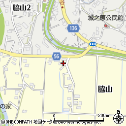 福岡県福岡市早良区脇山2743周辺の地図