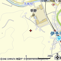 愛媛県大洲市平野町野田80周辺の地図