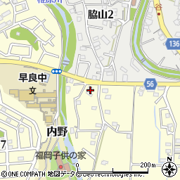 福岡県福岡市早良区脇山2748周辺の地図