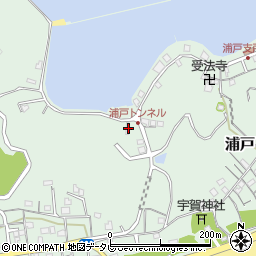 高知県高知市浦戸366周辺の地図