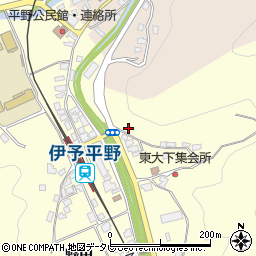 愛媛県大洲市平野町野田3185周辺の地図