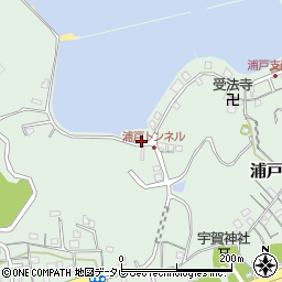 高知県高知市浦戸367周辺の地図