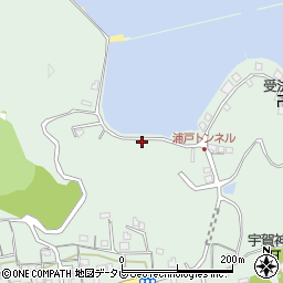 高知県高知市浦戸375周辺の地図