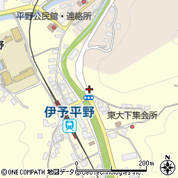 愛媛県大洲市平野町野田3187周辺の地図
