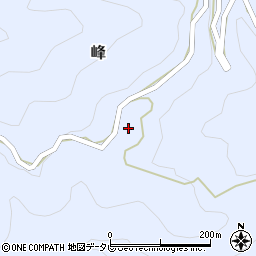 高知県高岡郡佐川町峰785周辺の地図