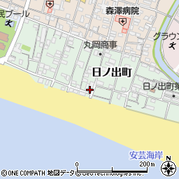 高知県安芸市日ノ出町6-16周辺の地図